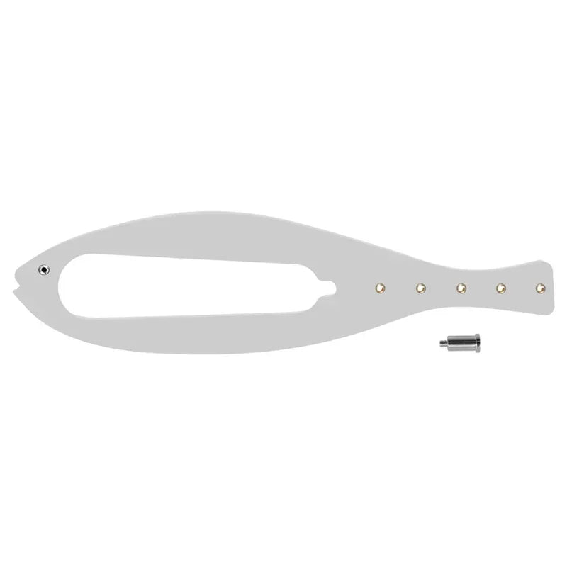 Adjustable Cat Door Holder Latch with Fish-Shaped Design - Flexible Door Stopper for Pets