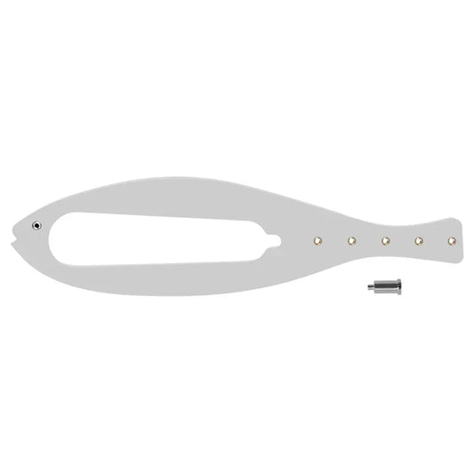Adjustable Cat Door Holder Latch with Fish-Shaped Design - Flexible Door Stopper for Pets