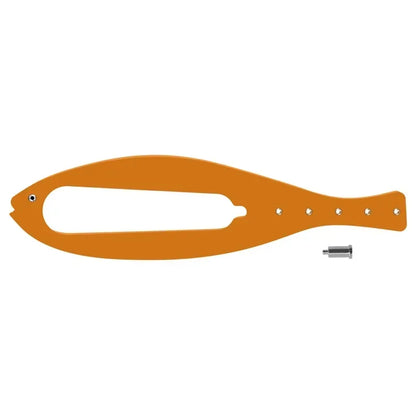 Adjustable Cat Door Holder Latch with Fish-Shaped Design - Flexible Door Stopper for Pets